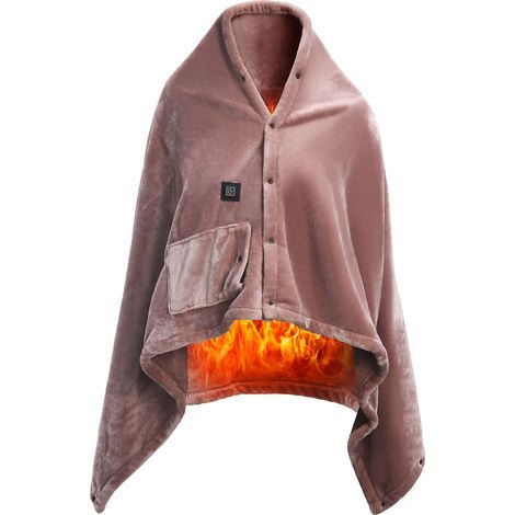USB-Heizdecke, einfache Bürobein-Heizdecke, intelligente Decke mit konstanter Temperatur, Rosa (1/5)