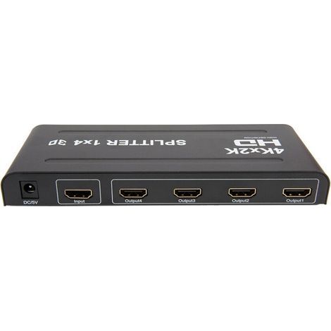 1x4 Répartiteur HDMI  4 Ports de Sortie  Dupliquer Écran 4K (1/5)