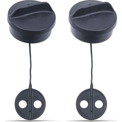 Tapa del depósito de combustible para cortacéspedes STIHL FS38, FS45, FS55, FS56, FS80, FS81, FS85, FS88, FS120, 2 piezas, AUMEL (1/4)