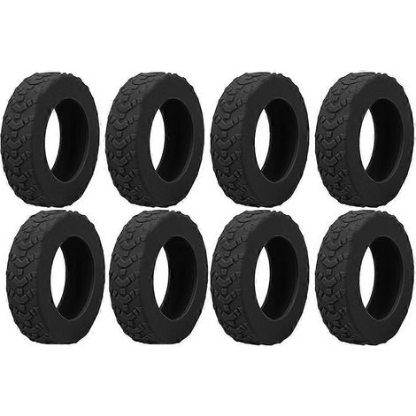 Lot de 8 protections pour roues de valise en silicone. (1/5)