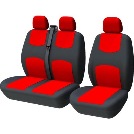 Housses de sièges universelles pour fourgonnettes, compatibles avec la plupart des fourgonnettes, notamment Citroën Jumper, Renault (1/5)