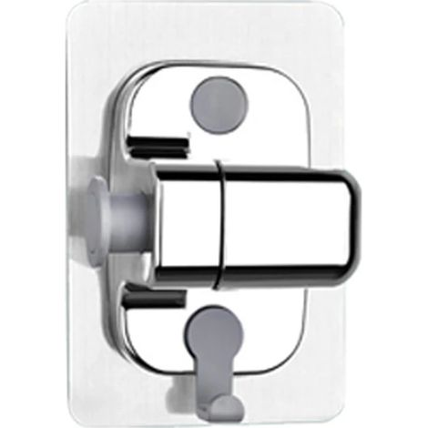 Pommeau de douche anticalcaire à filtre ABS haute pression, économe en eau, avec billes filtrantes pour salle de bain (base argentée). (1/5)