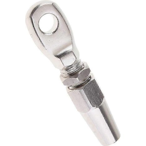 Cosse à œillet sans sertissage en acier inoxydable 316 de qualité marine pour câble métallique de 5 mm (1/3)