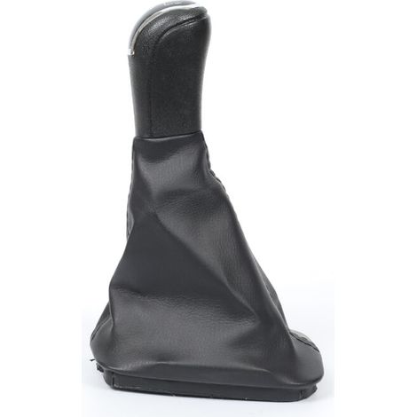 Cache-poussière pour pommeau de levier de vitesses noir Skoda Fabia MK1, ensemble de pommeau de levier de vitesses argenté à 6 vitesses, une pièce, personnalisé.