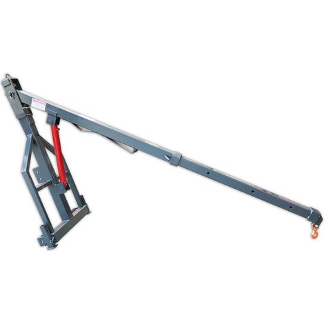 Gru Idraulica Portata 1000 Kg Attacco a Tre Punti Trattore 220 - 350 Cm (1/3)