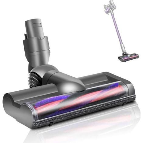 Staubsauger-Bürstenkopf kompatibel mit Dyson V6 DC58 DC59 DC61 DC62 DC72 DC74, Ersatzteile kompatibel mit SV04 SV06 SV09, Motorbürste mit hohem Drehmoment, Di-Drive-Rollenbürste (1/5)