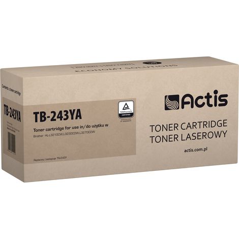Actis TB-243YA toner (replacement for Brother TN-243Y Standard 1000 pages yellow)