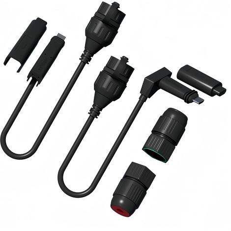 Adaptadores Starlink SPX a RJ45, accesorios Starlink (antena parabólica y par de extremos del router), cable impermeable Starlink, Internet satelital (1/5)