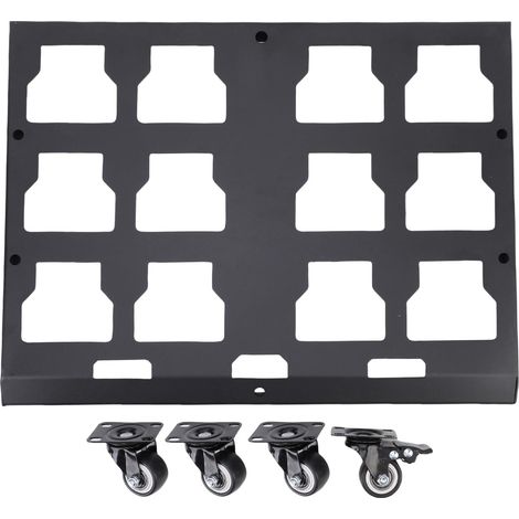 Chariot boîte outils robuste 200lb charge – Métal renforcé emballage boîte outils atelier, manutention (1/5)