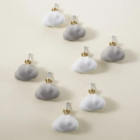 Poignées de porte meuble Cloud Design, pour tiroirs, meubles (1/2)