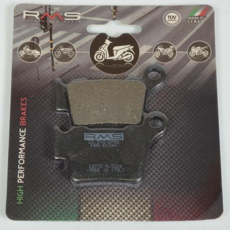 Plaquette de frein RMS pour Moto KTM 350 EXC-F 2012 à 2015 AR (1/2)