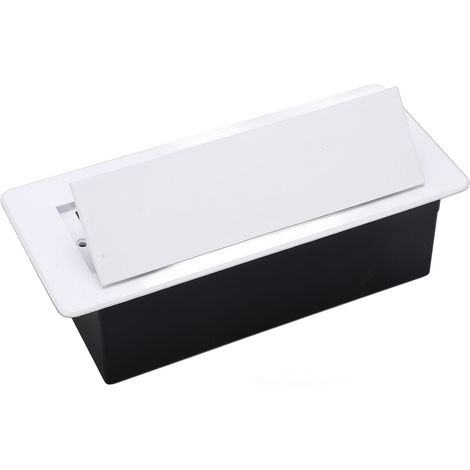Unterputz-Steckdose mit zwei USB-Anschlüssen, Metall-Wandhalterung, Tischsteckdose, 250-V-EU-Stecker (1/5)
