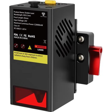 Módulo láser, potencia de salida de 20 W, fácil integración, TS20 20W (1/2)