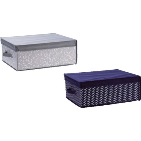 1 Pezzo Scatola Organizer Armadi in TNT Klaus 48 x 36 x 19 cm 2 Colori (1/2)