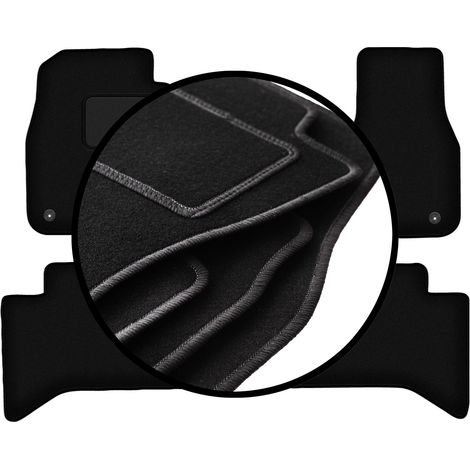 Kompletter Satz Velours-Fußmatten für: Dodge RAM Short DJ (2009-2019) (1/5)