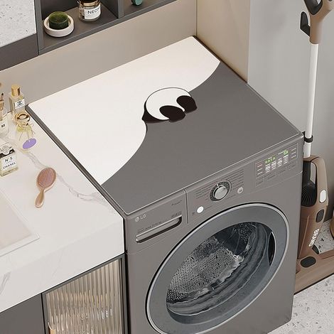 Housse imperméable pour machine à laver, housse anti-poussière pour réfrigérateur - Housse décorative imperméable pour machines à laver, sèche-linge, etc.-AquaForge (1/4)