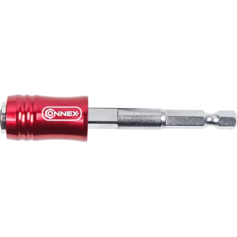 Porte-embout 2 en 1 - Convient pour embouts et douilles - Avec mécanisme de changement rapide facile - En acier au chrome vanadium et aluminium - Support de douille pour visseuse sans fil - COXB973200 (1/5)