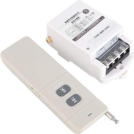 Interrupteur de télécommande sans fil intelligent pour pompe à eau et gros appareils électroménagers 220 V CA (1/5)