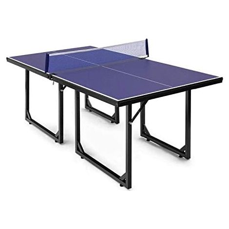 Mesa De Ping Pong Plegable Compacta Con Red Incluida