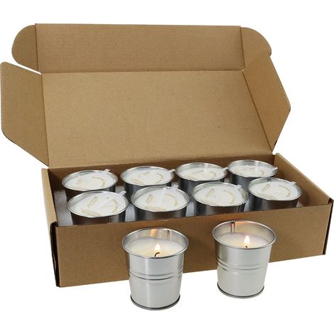 2er-Set Duftkerzen aus natürlichem Sojawachs mit Zitronengrasduft – das perfekte Sommergeschenk Ideal für Garten, Reisen, Camping, Grillen, drinnen und draußen. (1/5)