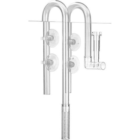 Écumeur d'entrée/sortie pour aquarium, accessoires pour plantes, aquarium, tuyau, filtre à eau pour poissons, bocal à poissons, terrarium, 12 mm (1/5)