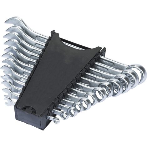 Set Chiavi Combinate Fisse 12 PZ Chiavi Testa Fissa da 6 a 24mm Custodia