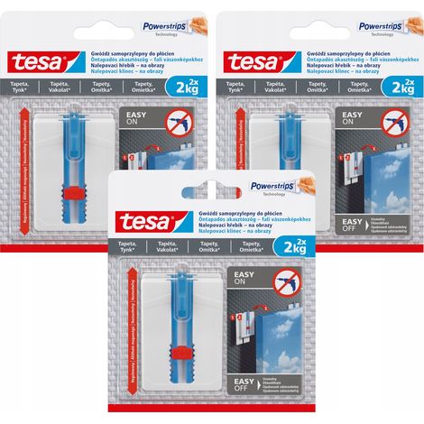 Clous adhésifs pour photos TESA 2 kg x 3 paquets (1/3)