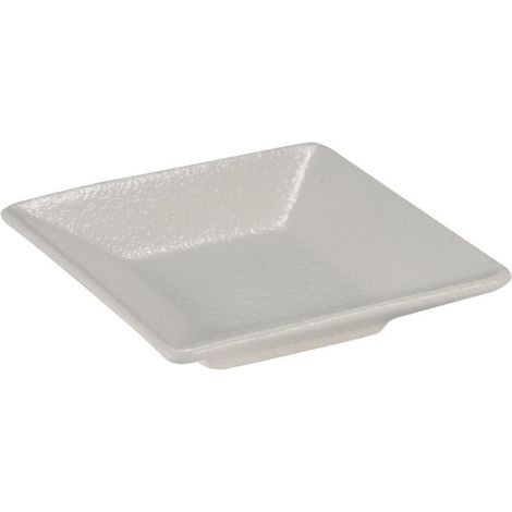 Le Coq Rupis Piattino quadro set 6 stoneware Bianco 8x8 h 2