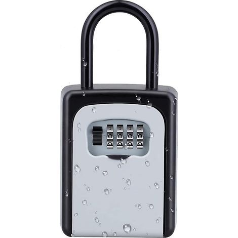 Cassetta portachiavi portatile con maniglia rimovibile (non richiede installazione), con serratura a combinazione - AquaForge (1/5)