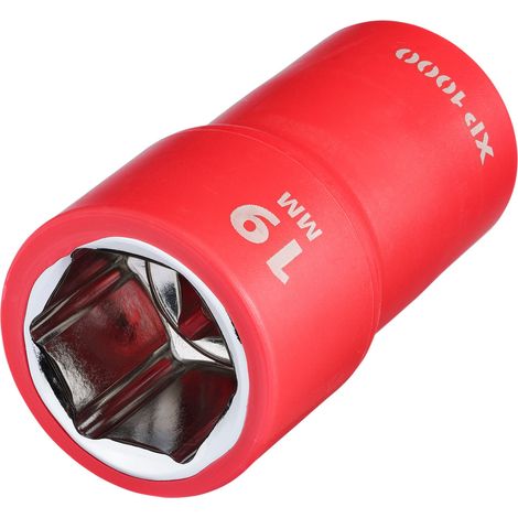 Draper 17982 XP1000 VDE Socket, 1/2"" Sq. Dr., 19mm (1/2)