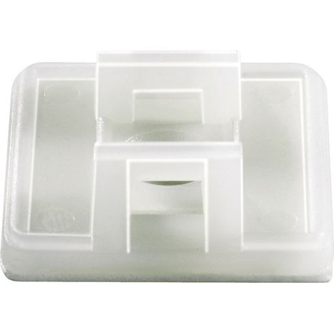 Embase de fixation Plage de Ø du faisceau: 19.40 mm (max) TRU COMPONENTS TC-HC26T203 1593040 transpa