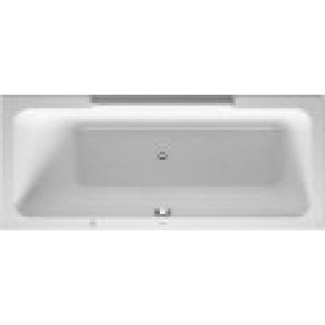 Vasca DURASTYLE vasca idromassaggio rettangolare 140 l 170x70 bianco 1 schienale inclinato sinistro Air-Syst