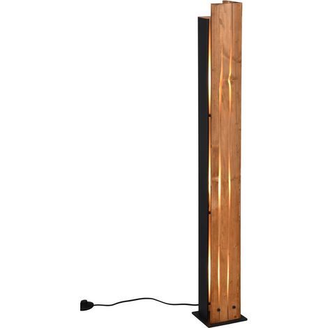 Lampada da terra KARUNI Trio legno chiaro 121cm 3xE27 (1/5)