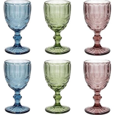 Tognana M092 Madame Calici da Vino Set 3 Pezzi 260 ml lavastoviglie colore Multicolore