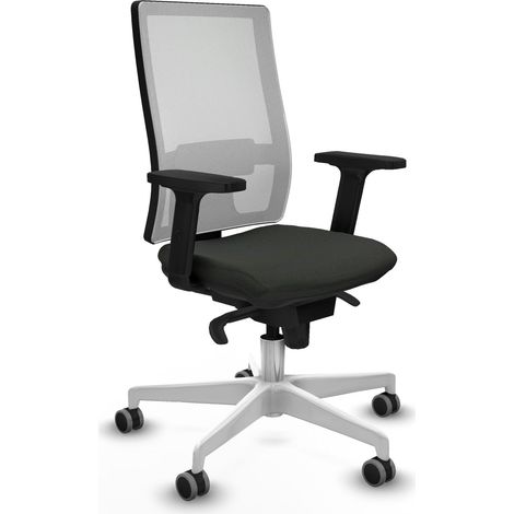 Piqueras y Crespo Horna chaise bureau noir confortable (1/3)