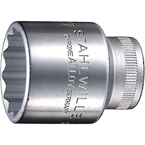 Stahlwille 50 24 03010024 Doppio esagono Inserto a bussola 24 mm 1/2 (12.5 mm) (1/4)