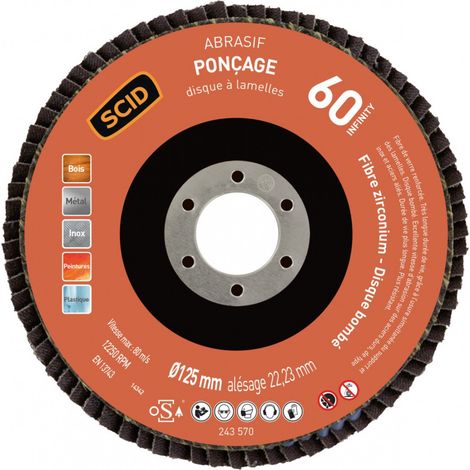 Zirkonium-Scheibe Infinity Bombé ø 125 mm 60 1