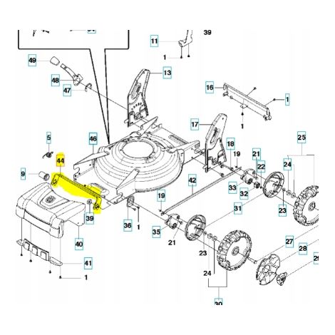 Barre inter secteurs husqvarna lclb (1/2)