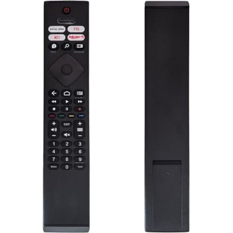 Télécommande BRC0984501 pour TV Philips BRC0984501/01 55PUS8804,55OLED865,55OLED935,48OLED935,43PUS9235/12, 48OLED935/12, 55OLED805/12 12,555 OLED855/12,55OLED865/12, 55OLED935/12,55PUS9435/1 (1/5)