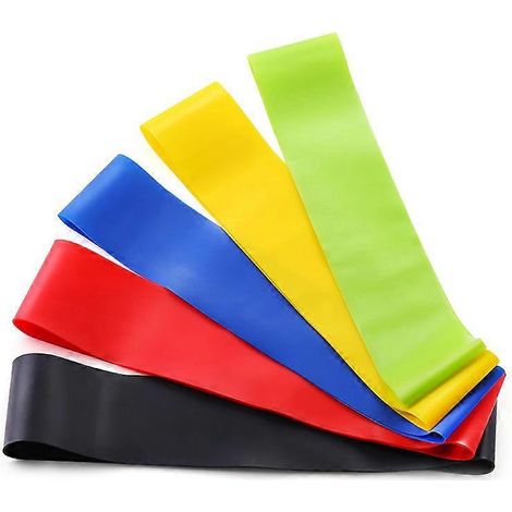 Widerstandsbänder für Yoga und Fitness (0,3 mm bis 1,1 mm) – Training, Fitness, Pilates