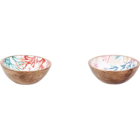 Ad Trend Ciotola Maela Ass. D 20 Cm H 7 Cm Legno 1 Pz