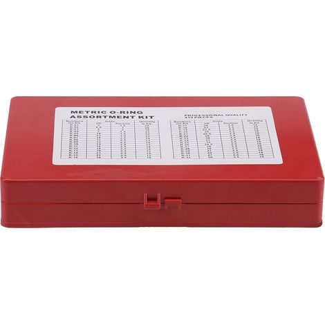 419-teiliges O-Ring-Sortiment, Dichtungssatz, Universal-O-Ring-Set aus Gummi R01-R32 (1/5)