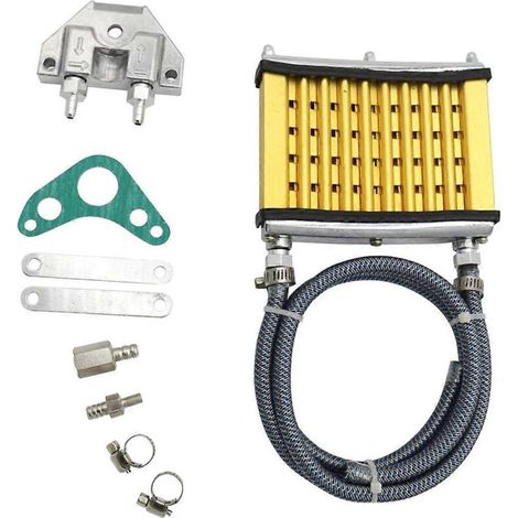Radiateur de refroidissement universel pour moteur de moto, quad et tout-terrain. (1/5)