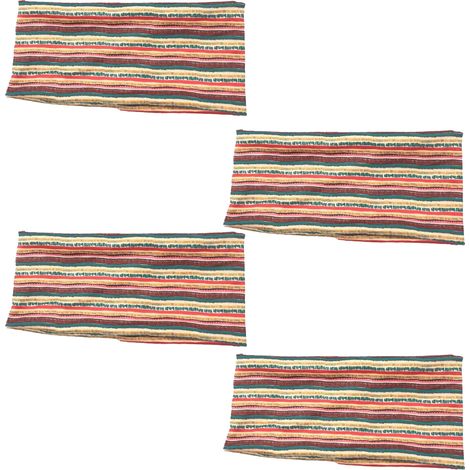 Bandana Tissu - Bandeau Élastique Large 25 x 14 cm - Pour Yoga Sport Quotidien - 1 Pièce (1/5)