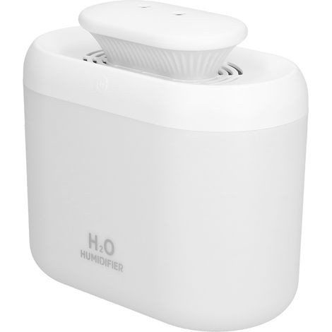 Humidificateur 3500ml Grande Capacité Silencieux Diffuseur avec Veilleuse pour Maison Bureau Blanc (1/5)