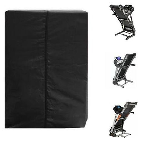 bâche pour voiture,Housse de Tapis de Course Pliable, Housse Anti poussière Pliable pour Tapis de Course 210D Coupe-Vent, imperméable à la Pluie, bâche en Tissu Oxford,95×75×160cm,noir - RWBâche pour (1/5)