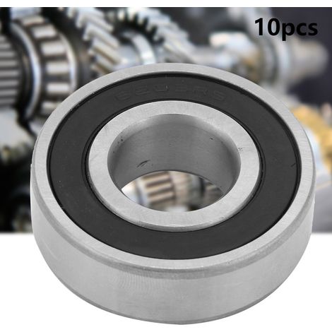 10 roulements à billes à gorge profonde en acier 6203RS, diamètre 17 mm (1/5)