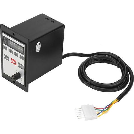 Digitaler Drehzahlregler für Wechselstrom 220 V, 6-200 W, Motordrehzahlregler 0-100 % (15 W, einreihig, 6-polig)
