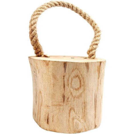 Butee de porte en bois - protege les murs et les portes (1/5)