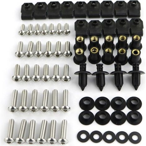 Edelstahl-Karosserieschrauben für Ducati 848 08-10
